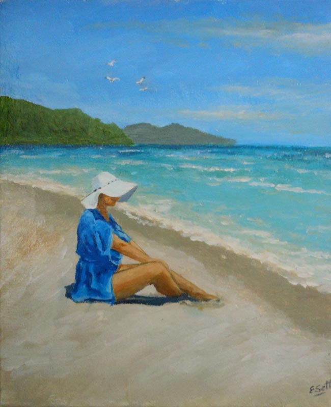 Relaxing at the Beach